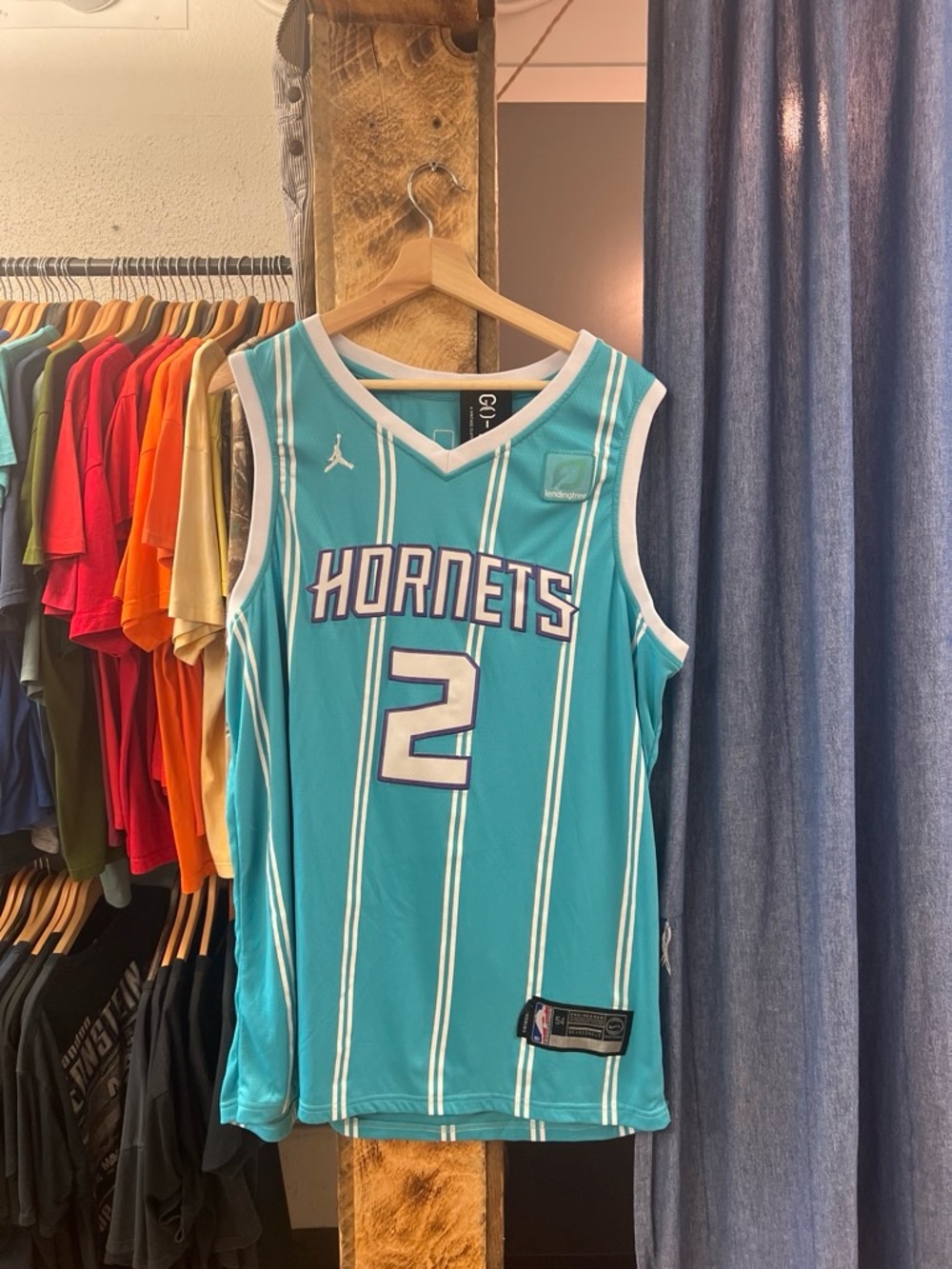Lamelo Ball Charlotte Hornets Blue NBA Jersey